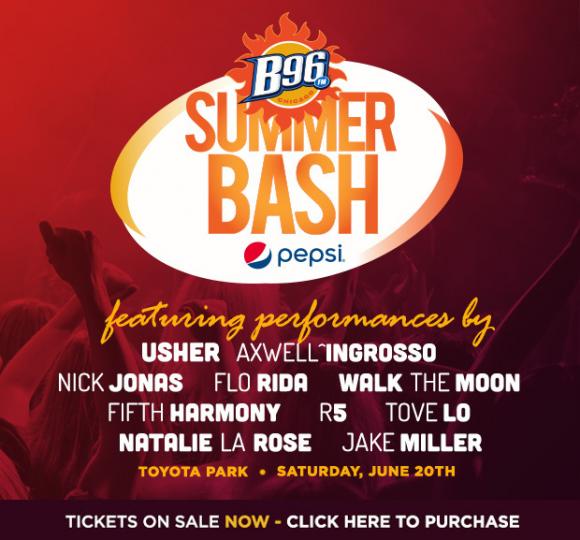 B96 Summer Bash Tickets 23rd June Allstate Arena in Rosemont, Illinois